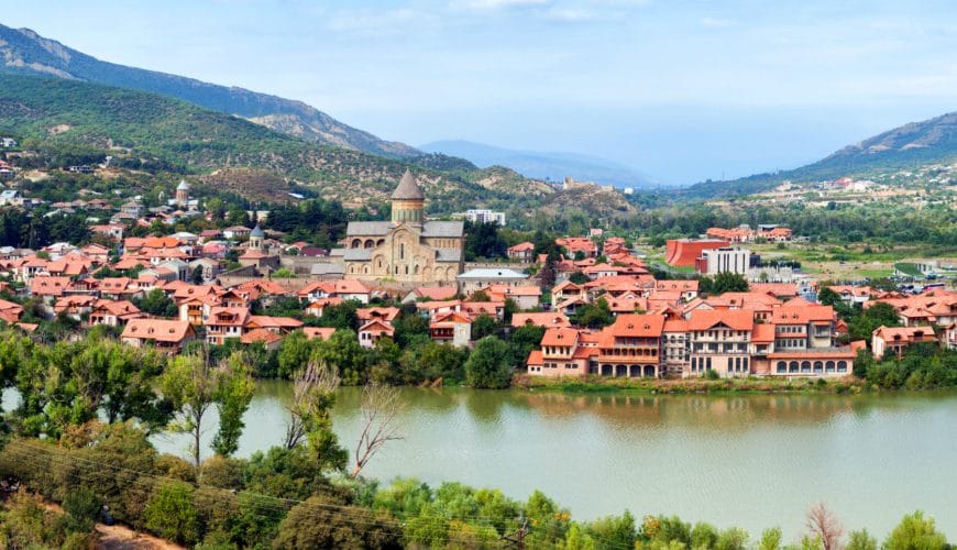 Top 5 most beautiful cites in Georgia.